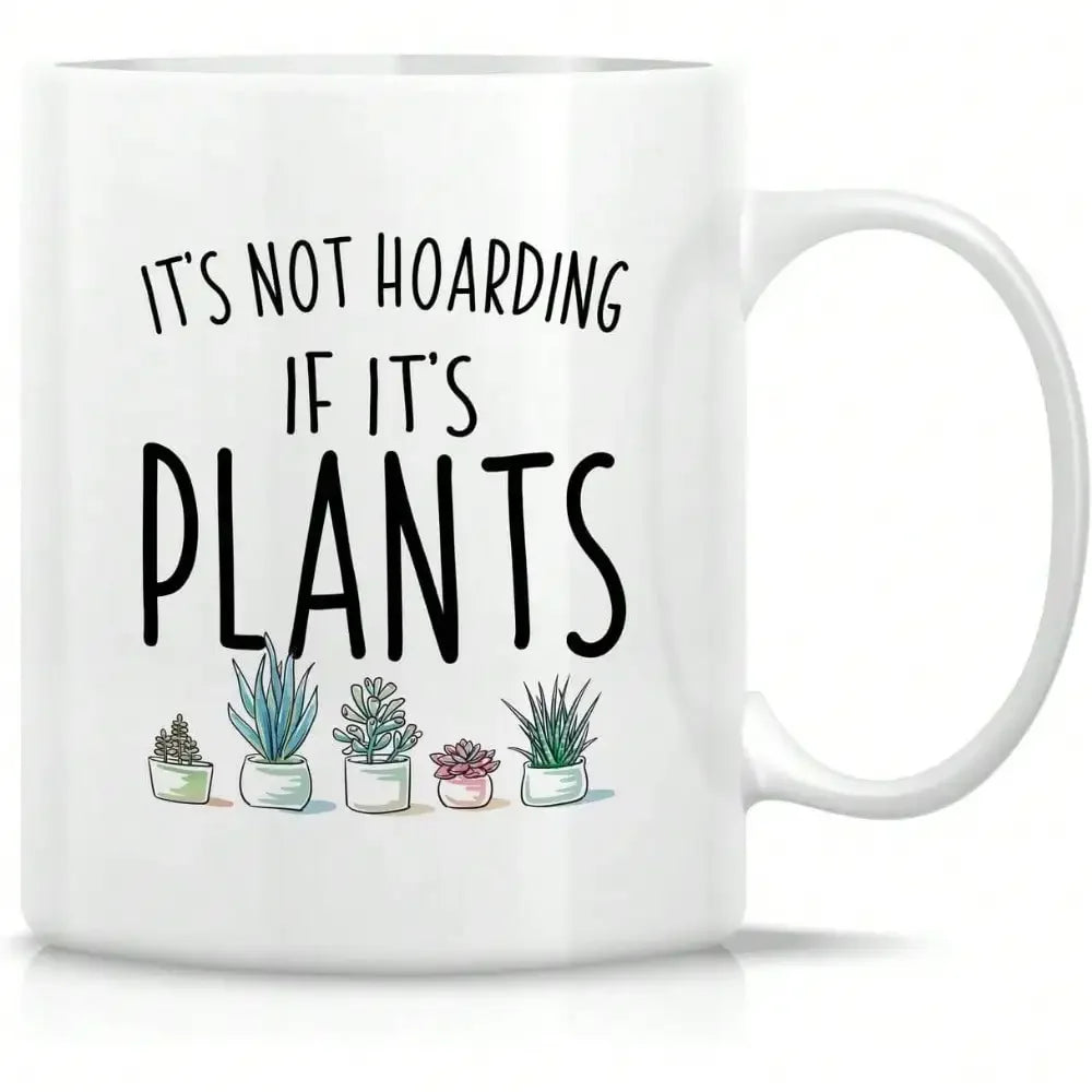 Funny White Ceramic Coffee Mug - 11oz Gift for Friends & Family