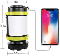 1000LM Rechargeable LED Camping Lantern Power Bank