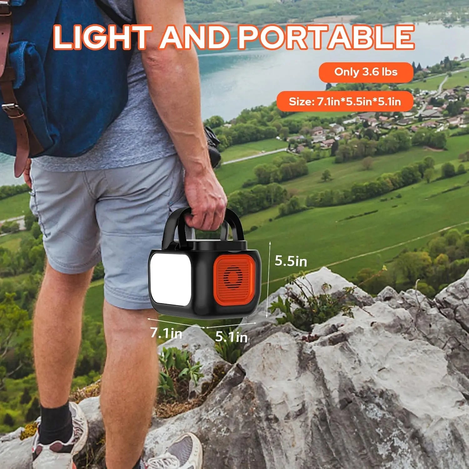 SinKeu 150W Portable Power Station for Camping