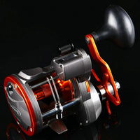 Heavy Duty Line Counter Trolling Reel – Conventional Level Wind Reel for Sea Fishing