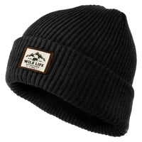 Warm Knitted Beanie Hat with Ear Protection