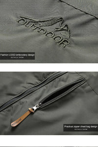 Waterproof Windbreaker Jacket for Hiking & Fishing