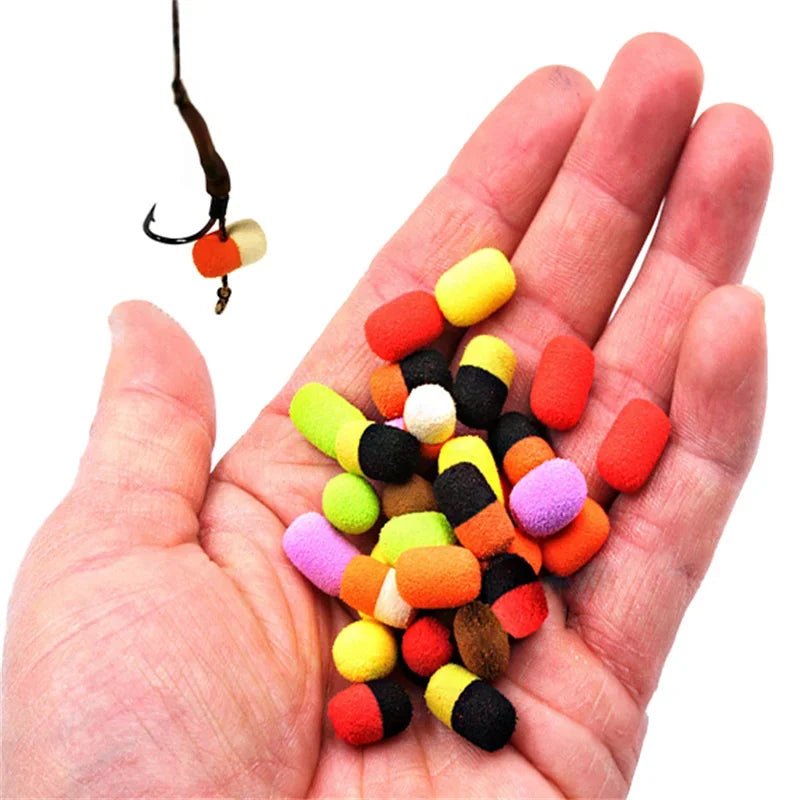 Floating Boilies Carp Fishing Bait Set – High Buoyancy Hair Rig Fishing Baits (15PCS)