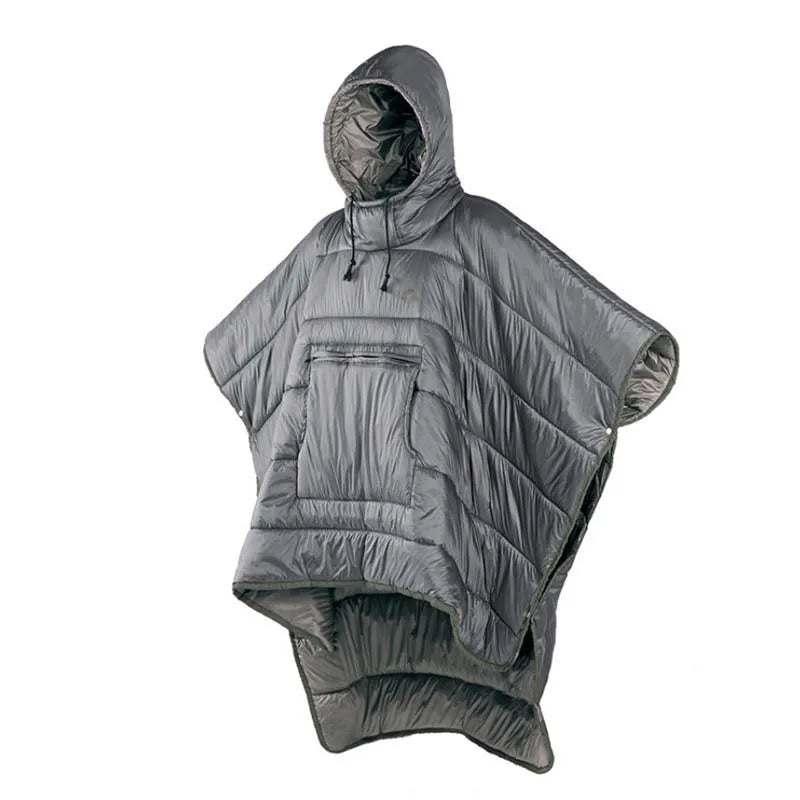 Waterproof Wearable Sleeping Bag Camping Poncho