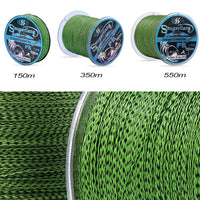 Heavy Duty PE Braided Fishing Line – 4-Strand Multifilament Fishing Wire (15LB-65LB, 100M-550M)