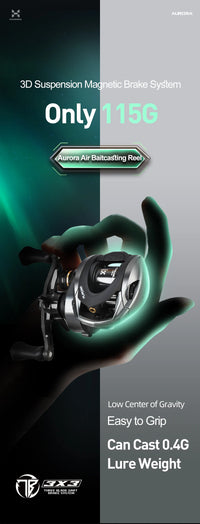 Ultra Lightweight BFS Baitcasting Reel – Aluminum Spool Fishing Reel for Bass & Trout Fishing
