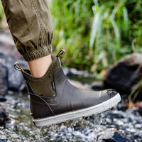 Men’s Heavy Duty Waterproof Rain Boots – Durable Outdoor Fishing & Work Boots
