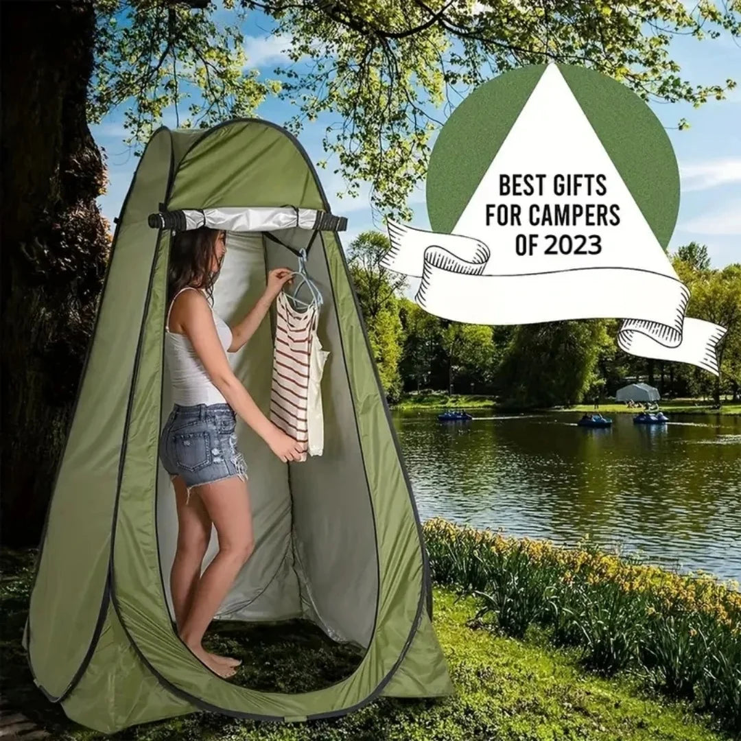 Portable Privacy Shower Tent for Camping & Outdoor Use