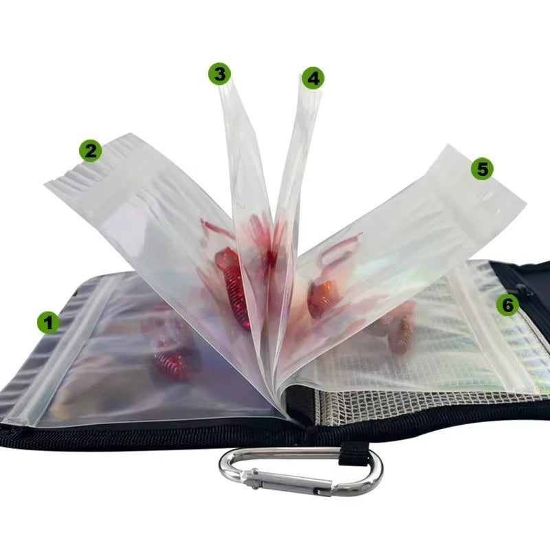 Heavy Duty Fishing Rod Storage Bag – Multifunctional Oxford Cloth Fishing Gear Organizer
