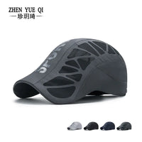 Quick Dry Mesh Sports Cap for Outdoor Activities