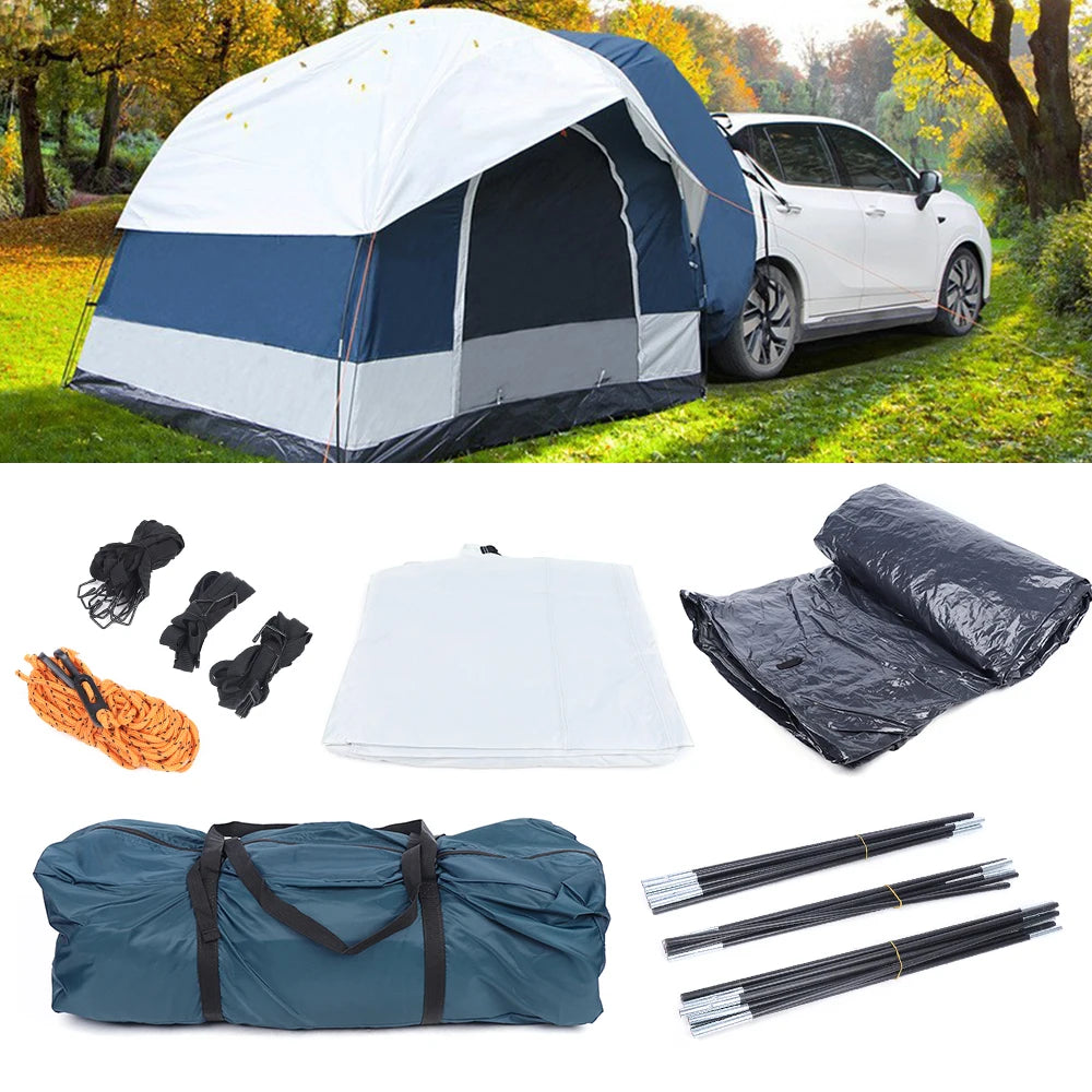 Car-mounted Tent  outdoor Vehicle Camping Tents for Off-road Adventures, Car Camping