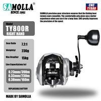 Heavy Duty Saltwater Baitcasting Fishing Reel – Waterproof 15KG Drag Fishing Reel
