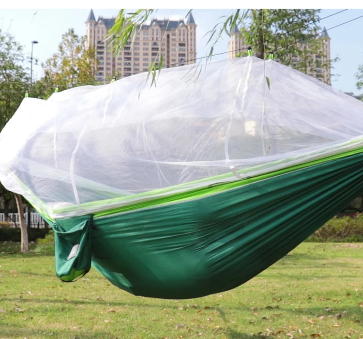 Camping Hammock with Mosquito Net for Outdoor Travel