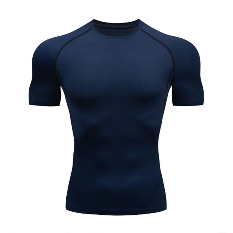 Men's Compression Running Shirt Quick Dry Sports Tee