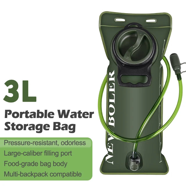 Leakproof Hydration Water Bladder for Hiking & Camping