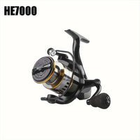 HE6000-7000 Spinning Wheel Fishing Reel – 5.2:1 Ratio 10KG Resistance | Field to Peak.