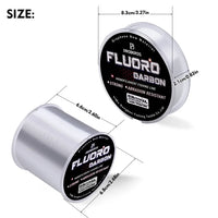 Fluorocarbon Fishing Line – High Abrasion Resistant Monofilament Fishing Wire (100M-500M)
