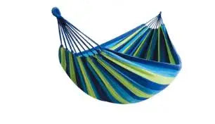 Heavy Duty Canvas Camping Hammock with Tree Straps