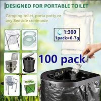 Camping Toilet Waste Gel Powder for Easy Disposal