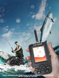 FindFish Portable Wireless Fish Finder XJ01 Sonar Fishing Echo Sounder Detector - Fishing Accessories
