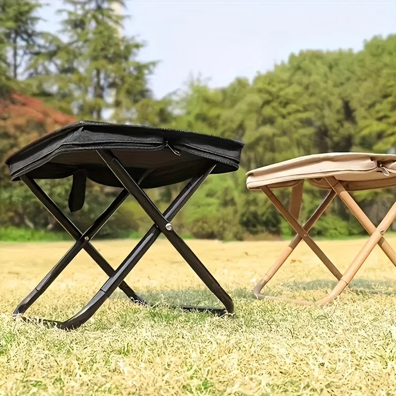 Portable Camping Folding Chair 100kg Capacity with Carry Bag