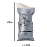 Portable Urine & Vomit Bags for Travel Emergencies