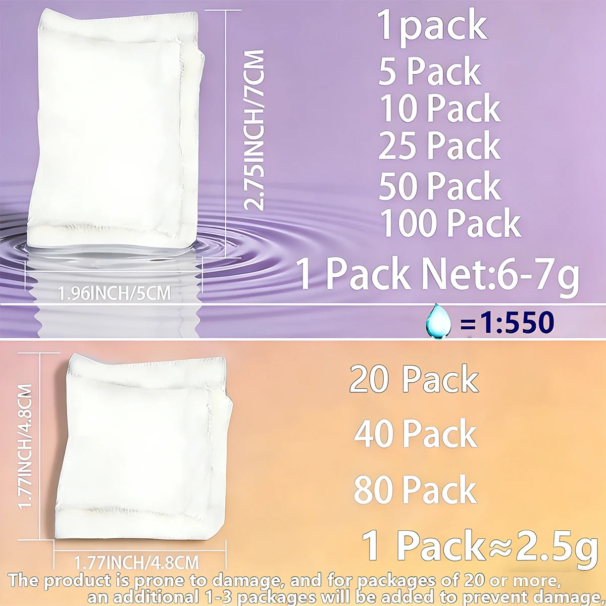 Camping Toilet Waste Gel Powder for Easy Disposal