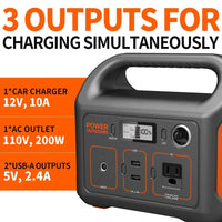Jackery Explorer 290 Portable Power Station 290Wh