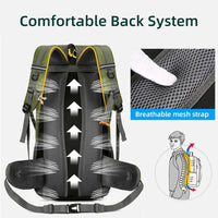 50L Travel Backpack for Hiking & Camping – Waterproof Rucksack