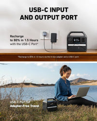 521 Portable Power Station 300W Solar Generator