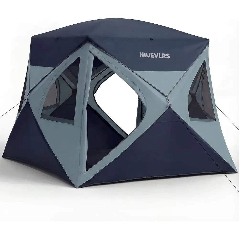4 Person Quick Setup Camping Tent – Waterproof Wind Resistant Portable Shelter for Outdoor Camping & Hiking