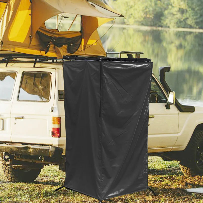 Car Side Shower Tent – Waterproof Privacy Shelter for Camping