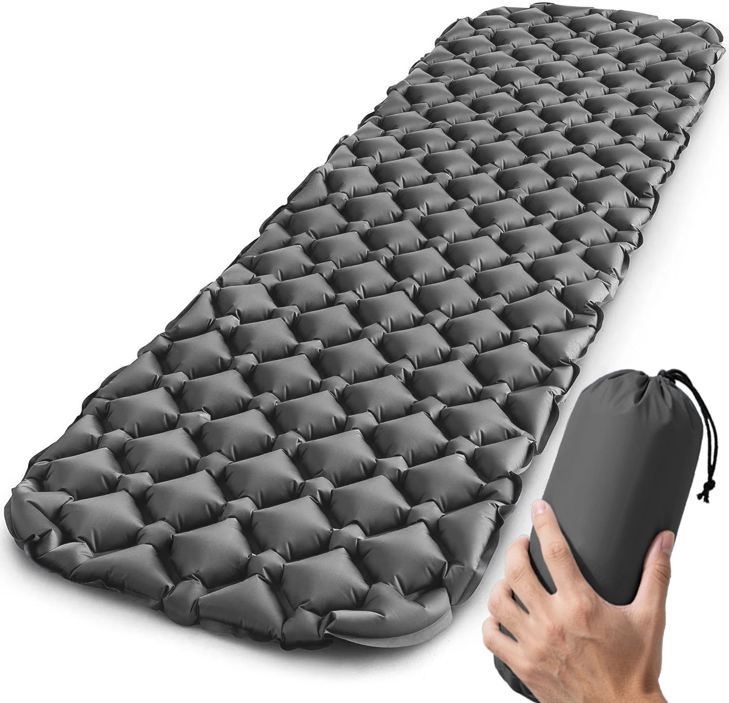 Ultralight Inflatable Sleeping Pad for Camping & Hiking