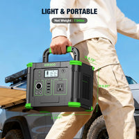 EB300 Portable Power Station Solar Backup Generator
