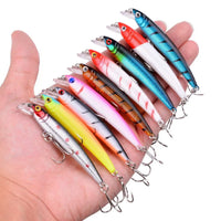 3/5/8Pcs Minnow Fishing Lure Set – High-Quality Wobble Bait