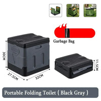 Portable Folding Toilet – Compact & Multi-Functional for Travel