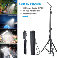 Portable LED Camping Work Light with Tripod Stand