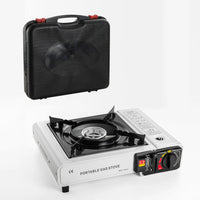 Portable cartridge stove, multi-functional stove,lightweight,suitable for camping,outdoor barbecuing,home cooking and gatherings