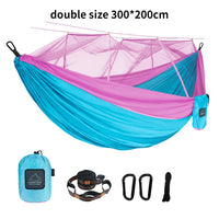 Camping Hammock with Mosquito Net for Outdoor Travel