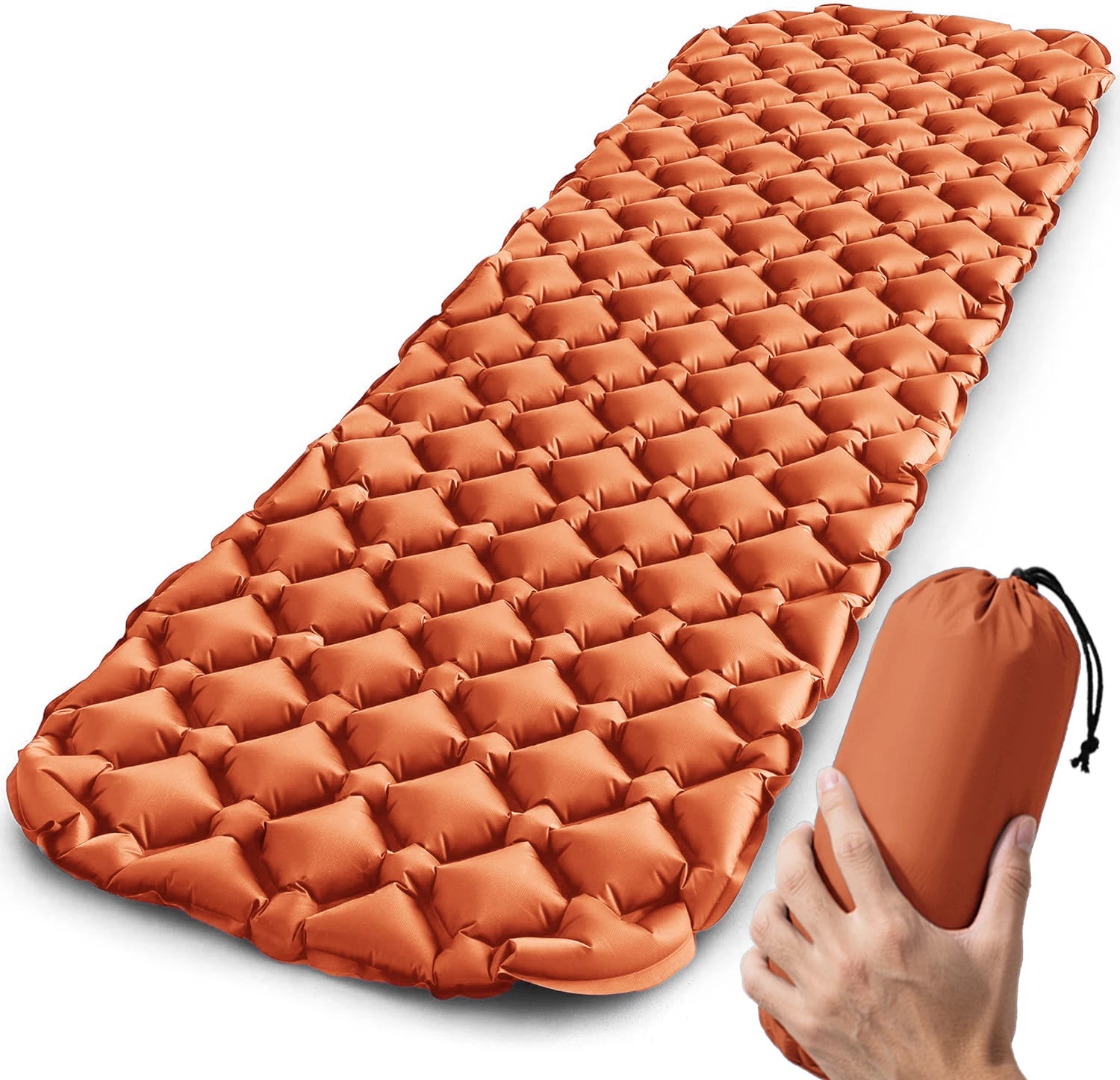 Ultralight Inflatable Sleeping Pad for Camping & Hiking