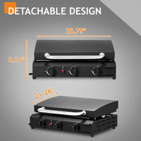 Portable Tabletop Gas Grill for Camping & Travel