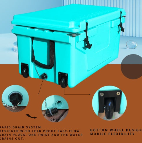 Portable Camping Cooler Box – Keep Food & Drinks Fresh Anywhere Outdoors