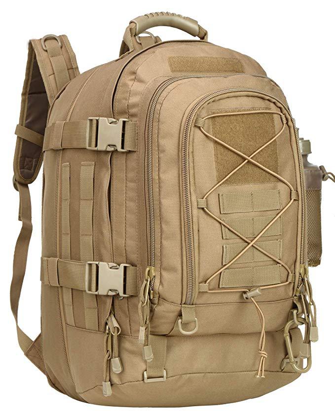 Large Capacity Tactical Backpack for Hiking & Travel