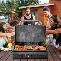 Portable Tabletop Gas Grill for Camping & Travel