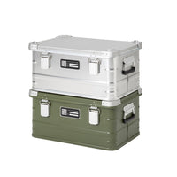 Aluminum Camping Storage Box Outdoor Gear Organizer
