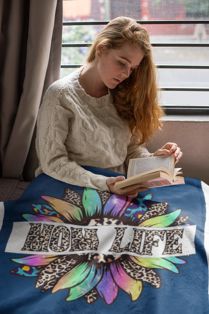 Mom Cozy Plush Fleece Blanket - 30x40