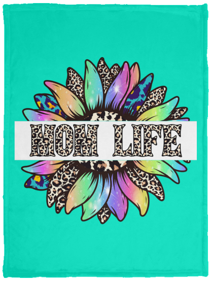 Mom Cozy Plush Fleece Blanket - 30x40