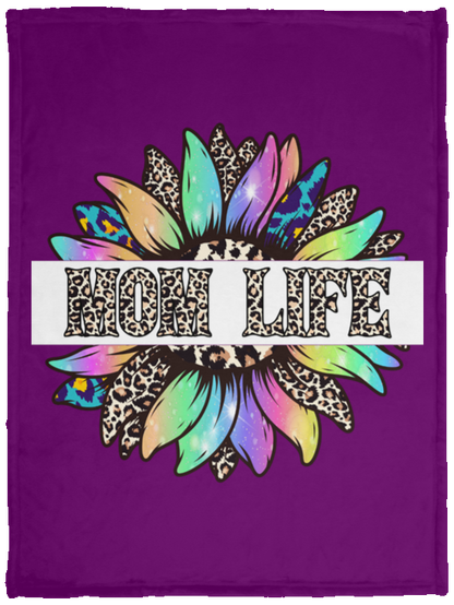 Mom Cozy Plush Fleece Blanket - 30x40