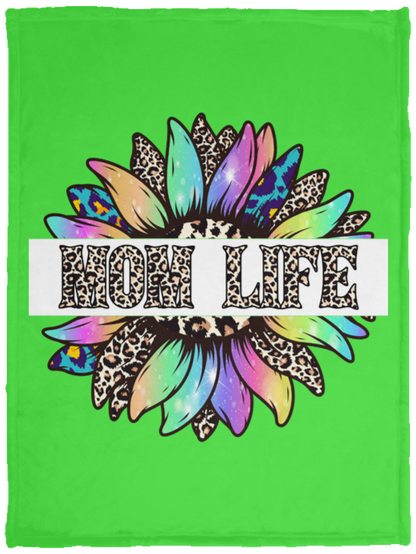 Mom Cozy Plush Fleece Blanket - 30x40