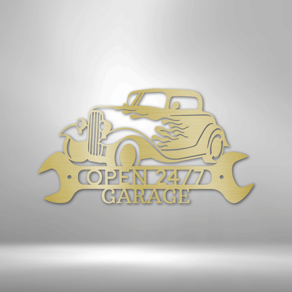 Graduation Monogram - Steel Sign